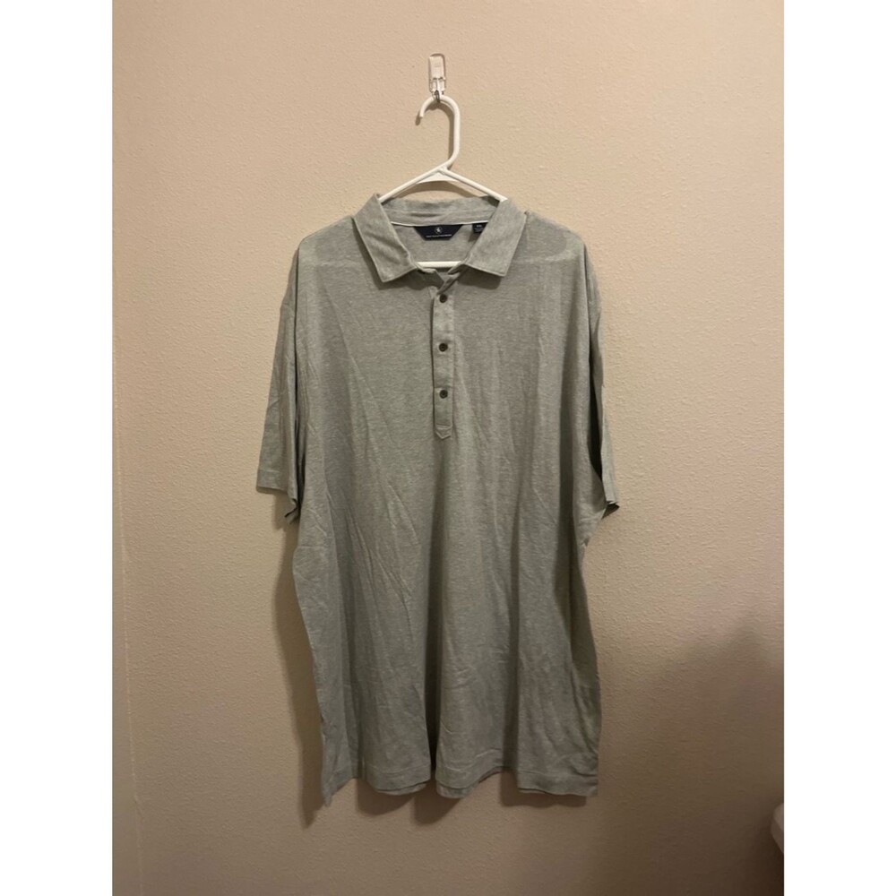 Hart Schaffner Marx Men’s Light Gray Polo